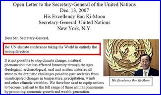 UN climate conference taking the World in entirely the wrong direction