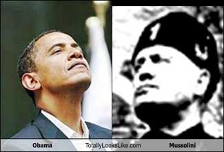 Obama Mussolini